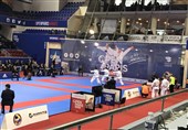 کاراته وان 2018 پاریس| جدال تیم کاتای مردان ایران با مالزی برای کسب مدال برنز