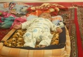 &quot;محمد&quot; نوزاد 4 ماه دومین قربانی سرمازدگی در منطقه زلزله زده کرمانشاه+ عکس