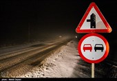 برف 12 جاده کشور را مسدود کرد