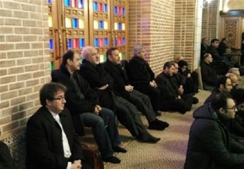 تشییع پیکر دیپلمات ایرانی در تهران با حضور ظریف