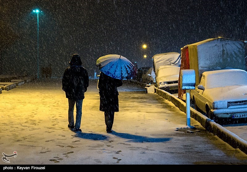 اردبیلی‌ها سردترین شب سال را تجربه کردند