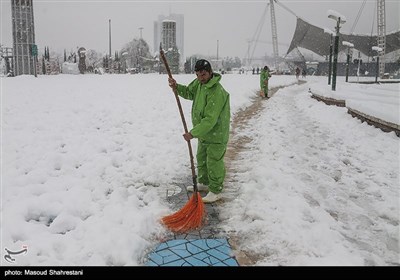 زمستان برفی تهران