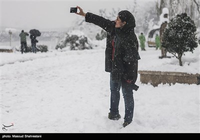 زمستان برفی تهران