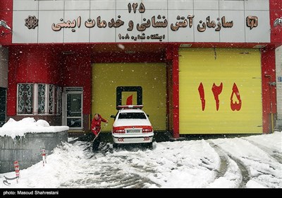 زمستان برفی تهران