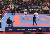 پنجمی احمدی در کاراته وان پاریس