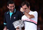 تنیس آزاد استرالیا| فدرر فینال 5 ستی را برد و بیستمین قهرمانی‌اش در گرنداسلم‌ها را جشن گرفت