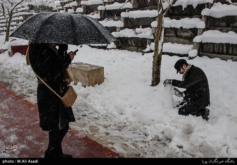 گل‌تپه؛ رکوردار بیشترین میزان بارش برف در همدان