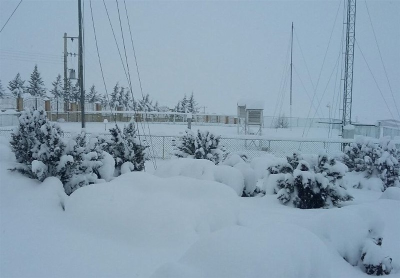 بیشترین میزان بارش برف مازندران در کیاسر به 72 سانتی متر رسید