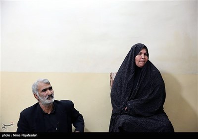 دیدار عضو شورای شهر مشهد با جانباز رجب رشیدی
