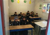 همدان| دانش‌آموزان روستای &quot;رامیشان&quot; کبودراهنگ 6 زمستان سرد را در کانکس تجربه کردند