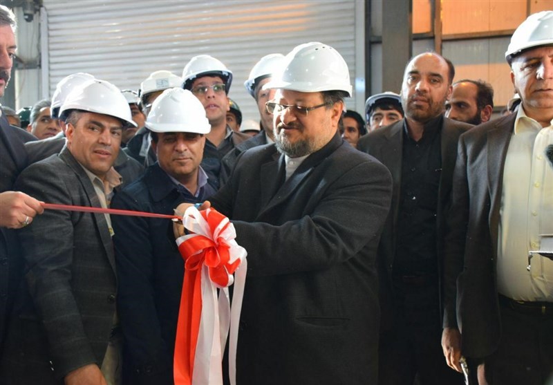 مرکزی| افتتاح یک کارخانه تولید لوله ‌در ساوه با حضور وزیر صنعت