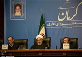 کرمان|جلسه شورای اداری استان کرمان با حضور رئیس‌جمهور به‌روایت تصویر