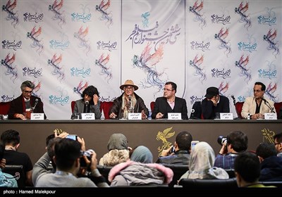 نشست خبری فیلم کامیون - سی‌وششمین جشنواره فیلم فجر