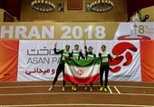 Iran’s Women’s 4x400 Relays Wins Silver at Asian Indoor Championships