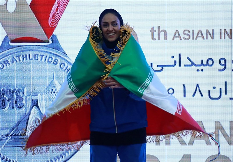 Sepideh Tavakoli Wins Iran’s Fourth Gold at Asian Indoor Championships