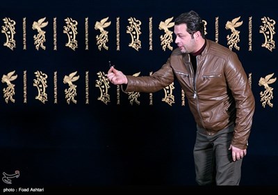 حضور پژمان بازغی بازیگر در کاخ جشنواره 