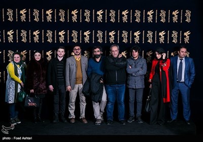 حضور عوامل فیلم شعله ور در کاخ جشنواره 