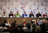 نشست خبری فیلم "بمب یک عاشقانه" - سی‌وششمین جشنواره فیلم فجر