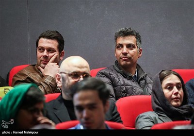 عادل فردوسی‌پور و پژمان بازغی در سی‌وششمین جشنواره فیلم فجر