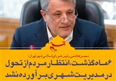 فتوتیتر/ محسن هاشمی: 6 ماه گذشت، انتظار مردم از تحول در مدیریت شهری برآورده نشد