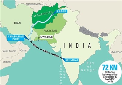  ایران نقطه اتصال هند به اروپا و اوراسیا/ آمادگی هند برای گسترش فعالیت در بندر چابهار 