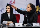 رعنا آزادی‌ور و ماهور الوند در نشست خبری فیلم چهارراه استانبول - سی‌وششمین جشنواره فیلم فجر