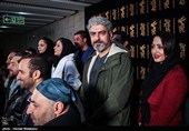 مهدی پاکدل بازیگر فیلم چهارراه استانبول در سی‌وششمین جشنواره فیلم فجر