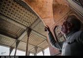 قزوین| سرسرای امامزاده آمنه خاتون قزوین مرمت می‌شود