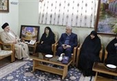 قم| ابتکار با نماینده آیت‌الله سیستانی در ایران دیدار کرد‌
