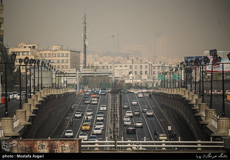 تهران؛ تداوم هوای ناسالم برای گروه‌های حساس