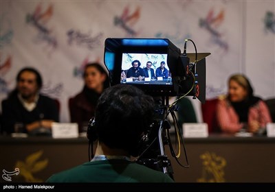 نشست خبری فیلم امیر - سی‌وششمین جشنواره فیلم فجر
