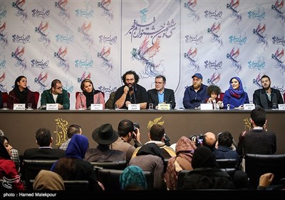 نشست خبری فیلم امیر - سی‌وششمین جشنواره فیلم فجر