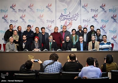 نشست خبری فیلم به وقت شام - سی‌وششمین جشنواره فیلم فجر