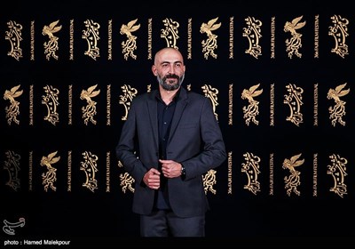 هادی حجازی‌فر بازیگر فیلم به وقت شام در سی‌وششمین جشنواره فیلم فجر