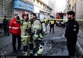 مدیرعامل آتش‌نشانی تهران: احتمال ریزش ساختمان برق حرارتی تأیید نشده است+فیلم