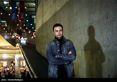 امیر جدیدی بازیگر فیلم عرق سرد در سی‌وششمین جشنواره فیلم فجر