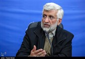 جلیلی در همایش خستگی ممنوع: عزم جدی با خوشگذرانی جمع نمی‌شود/ هوشیار کردن دولت کمک به دولت است