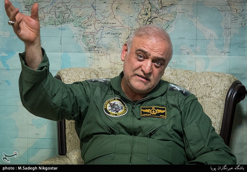 مصاحبه تسنیم با امیر محمد تسویه چی فرمانده پایگاه یکم شکاری پشتیبانی نیروی هوایی ارتش