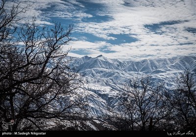 روستاهای طالقان-آبشار روستای کرکبود