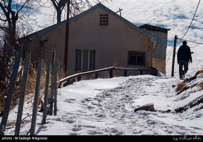 روستاهای طالقان-آبشار روستای کرکبود