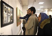 بجنورد| نمایشگاه دهمین جشنواره هنرهای تجسمی فجر در خراسان شمالی افتتاح شد+تصاویر