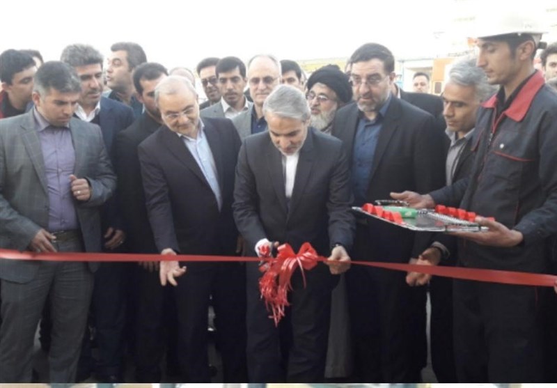 قم| نوبخت واحد صنعتی آرتان پترو کیهان را در قم افتتاح کرد