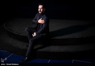 کامران تفتی بازیگر فیلم ماهورا در سی‌وششمین جشنواره فیلم فجر