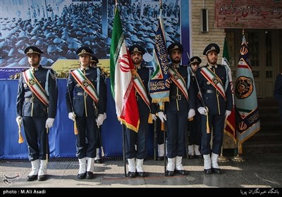 ایرانی فضائیہ کے امام خمینی سے تجدید عہد کے مراسم