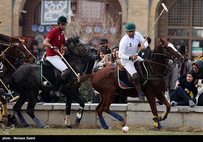 مسابقه نمادین چوگان در میدان نقش جهان - اصفهان