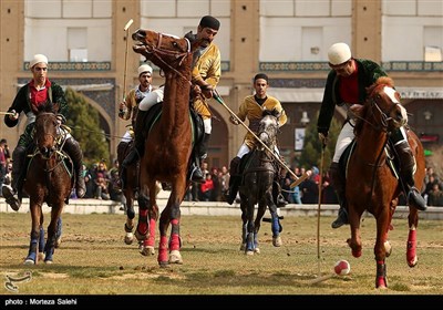 مسابقه نمادین چوگان در میدان نقش جهان - اصفهان