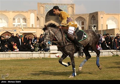 مسابقه نمادین چوگان در میدان نقش جهان - اصفهان