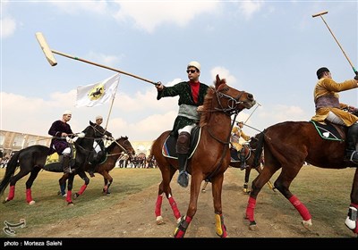 مسابقه نمادین چوگان در میدان نقش جهان - اصفهان