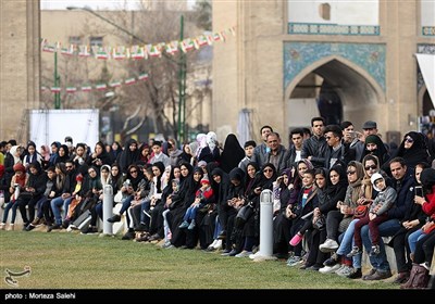 مسابقه نمادین چوگان در میدان نقش جهان - اصفهان