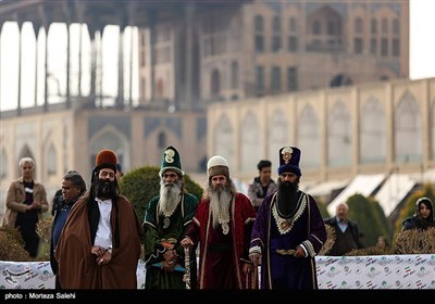 مسابقه نمادین چوگان در میدان نقش جهان - اصفهان